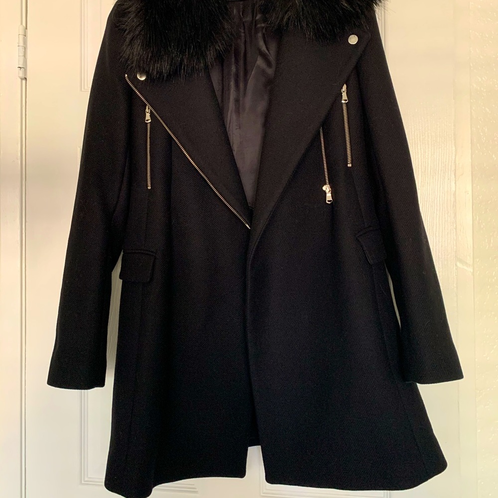 Zara wool coat size XS